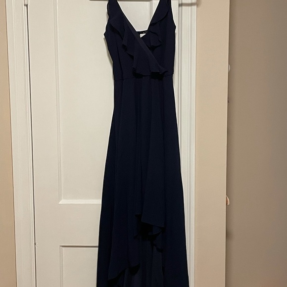 NWT Kut from the Kloth navy high-low dress - Picture 3 of 9